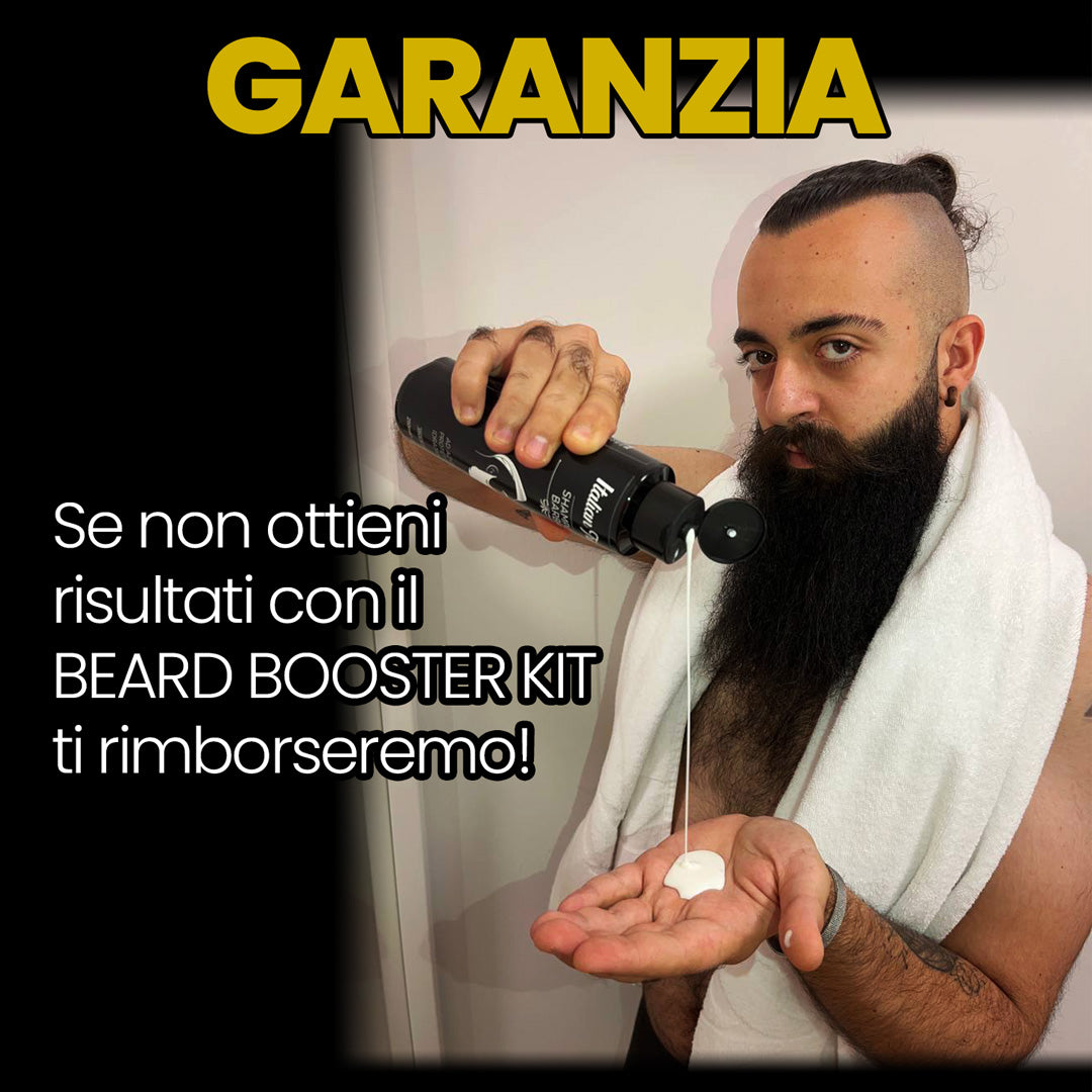 4 pz/set Kit per la crescita della barba uomo Hair Enhancer Set
